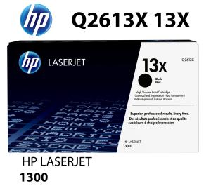 Q2613X HP CARTUCCIA TONER NERO alta qualità copertura 4000 pagine  stampanti: HP LASERJET 1300 N XI