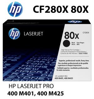 CF280X HP CARTUCCIA TONER NERO alta qualità copertura 6900 pagine  stampanti: HP LaserJet Pro 400 M401a M401d M401dn M401dne M401dw M401n MFP M425dn MFP M425dw