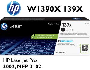 W1390X 139X HP CARTUCCIA TONER NERO alta qualità copertura 4000 pagine  stampanti: HP LaserJet Pro 3002 MFP 3102 fdw fdn dw dn fdwe dwe