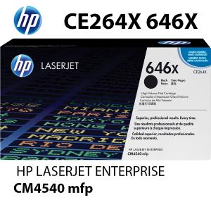 HP CE264X 646X Toner Nero 17000 pagine  stampanti: HP Color LaserJet Enterprise CM4540 f fskm MFP