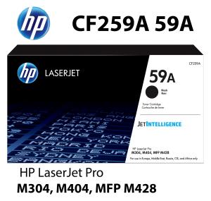 CF259A 59A HP CARTUCCIA TONER NERO alta qualità copertura 3.000 pagine  stampanti: HP LaserJet Pro M304a M404dn M404dw M404n M428dw M428fdn M428fdw