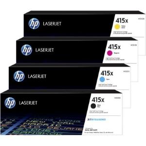 HP 415X (W2030/31/32/33X) Toner Multipack 4 colori Alta capacità